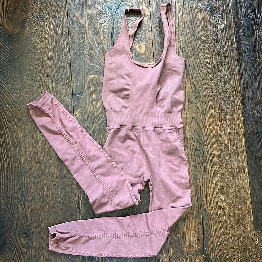 46. FP Movement Good Karma Onesie - Nutmeg - Picture 3 of 10